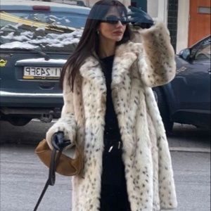 MAJORELLE Tatiana Faux Fur Coat